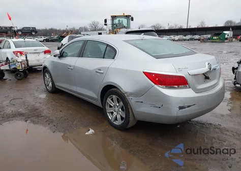 2010 Buick Lacrosse Cxl z USA, uszkodzony, nr VIN 1G4GD5EG9AF149636